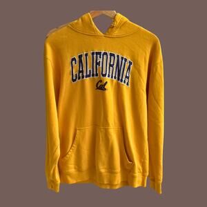 Cal Golden Bears Hoodie | Yellow Pullover | Size S | Vintage
